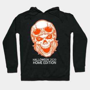 Orange Skull Monster - Halloween 2020 Home Edition Hoodie